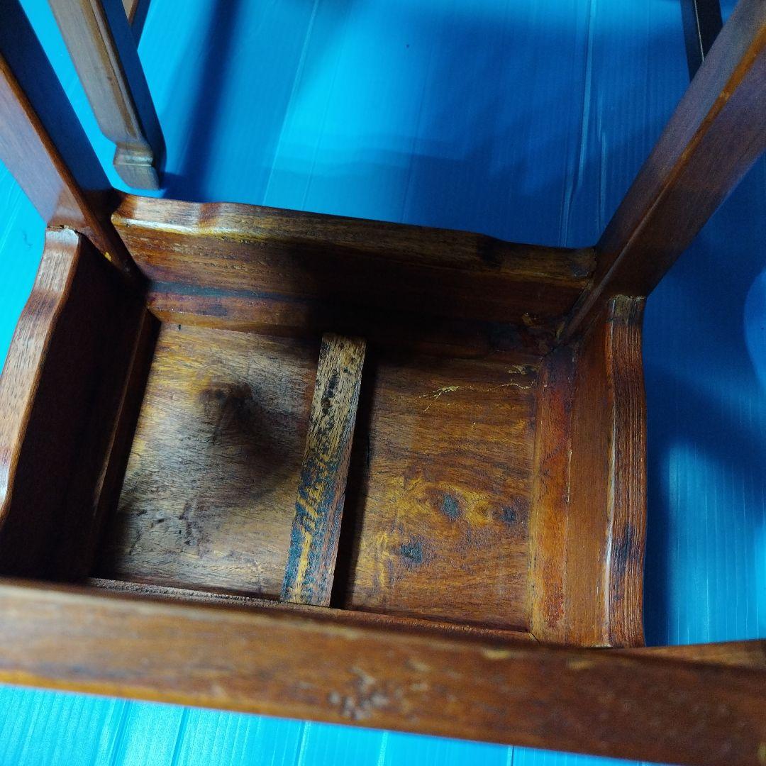 花台(2点セット)花梨 唐木 螺細