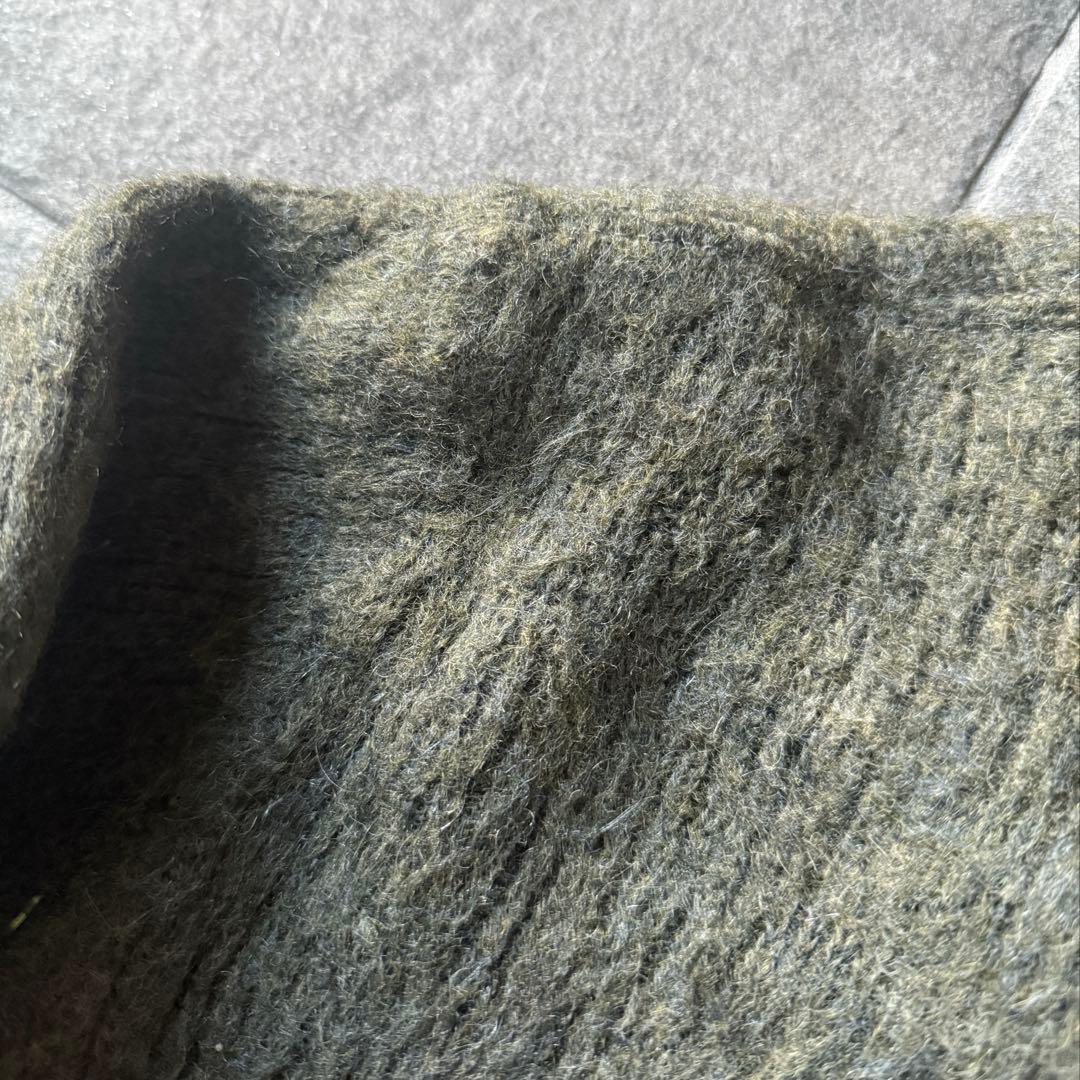 60s usa製 JANTZEN モヘアカーディガン \"モスグリーン\" Lサイズ