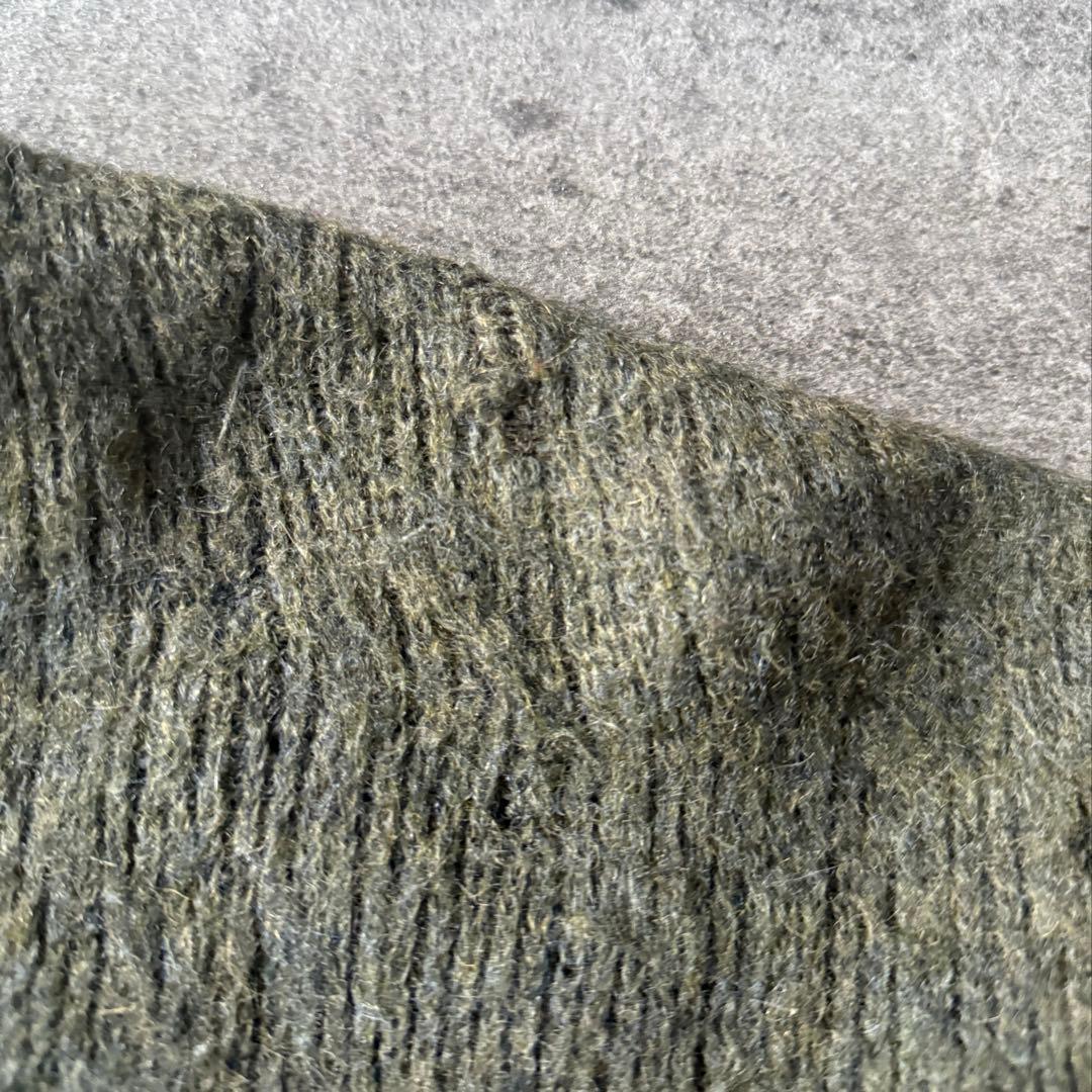 60s usa製 JANTZEN モヘアカーディガン \"モスグリーン\" Lサイズ