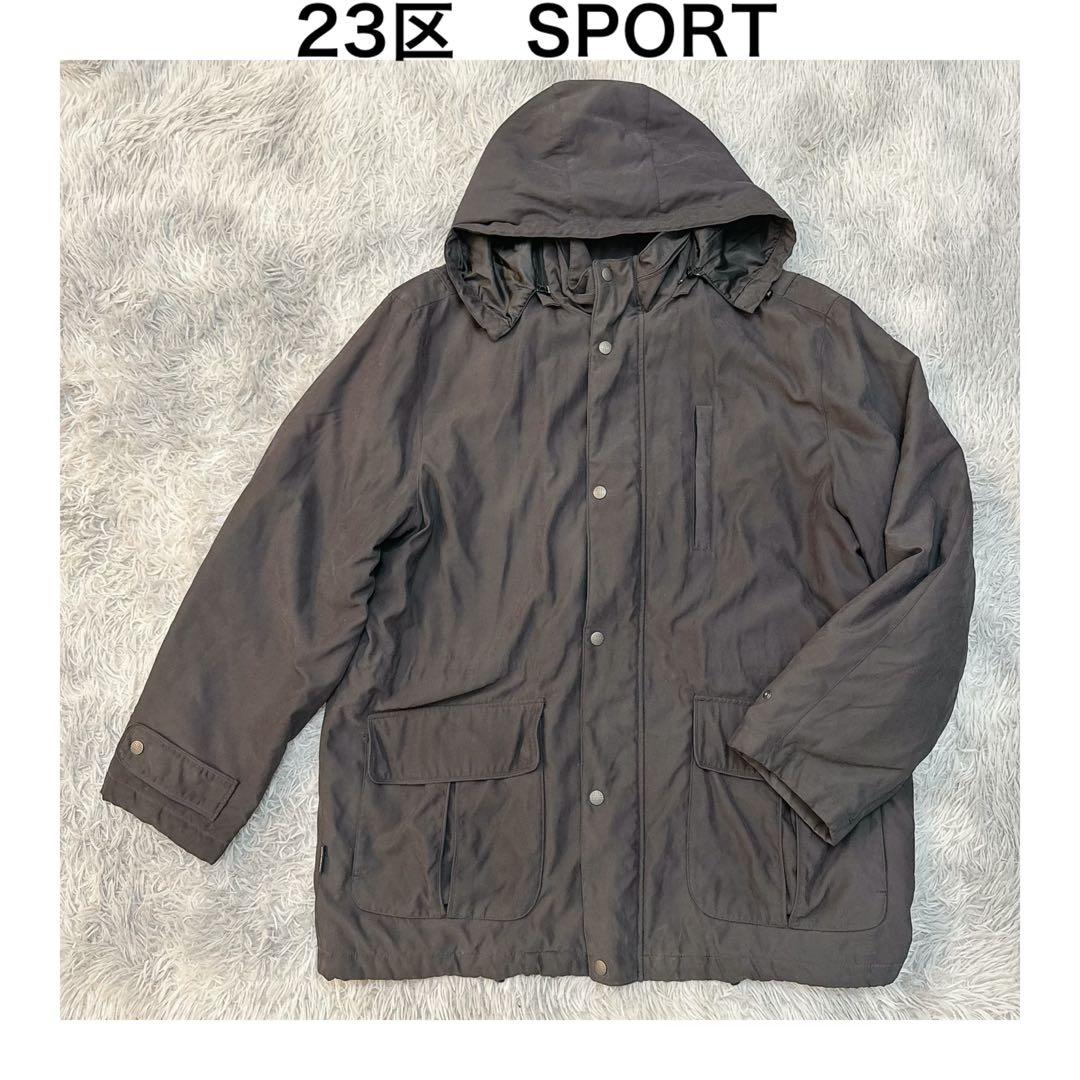 23区 SPORTS メンズ ジャケット ブラック サイズ4