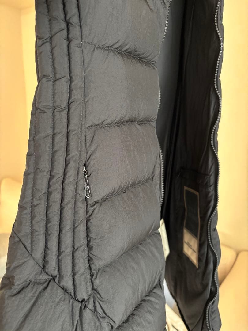 TATRAS ブラック ロングダウンジャケット　クリーニング済み