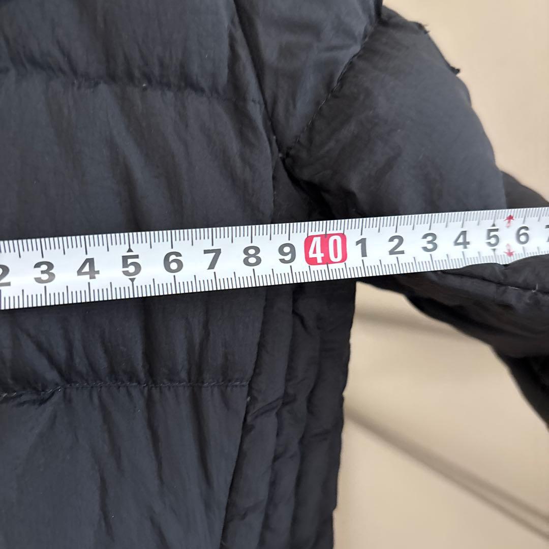 TATRAS ブラック ロングダウンジャケット　クリーニング済み
