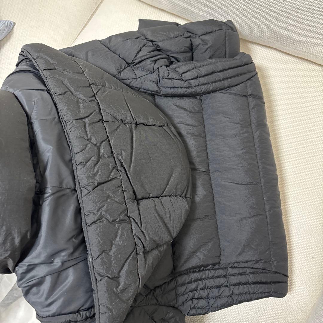 TATRAS ブラック ロングダウンジャケット　クリーニング済み