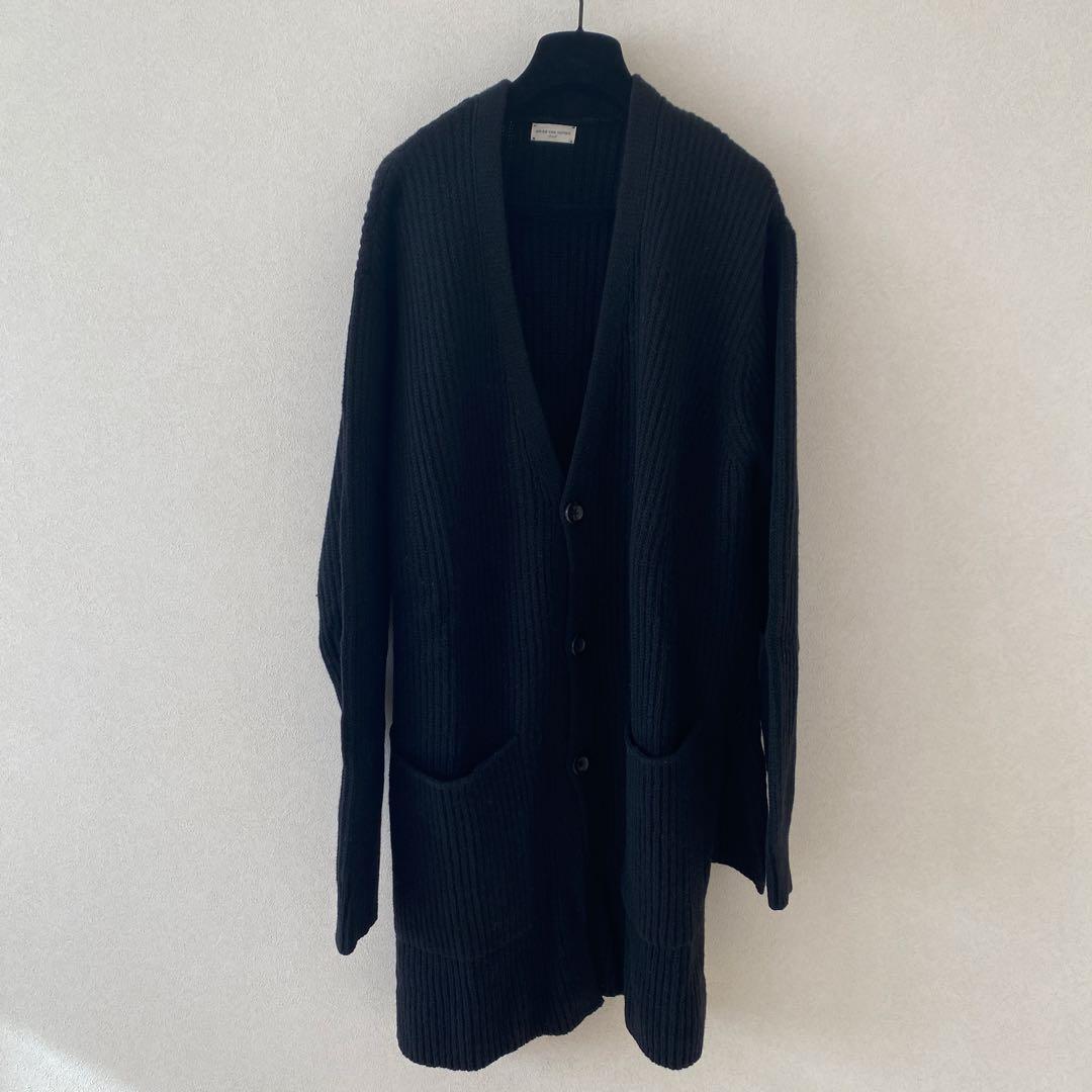 DRIES VAN NOTEN ブラック カーディガン S