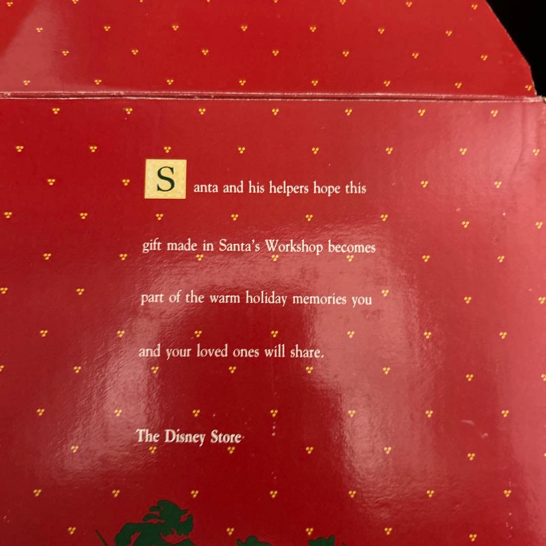 Santa's Workshop ディズニーストア　クリスマス　レア物　台湾製