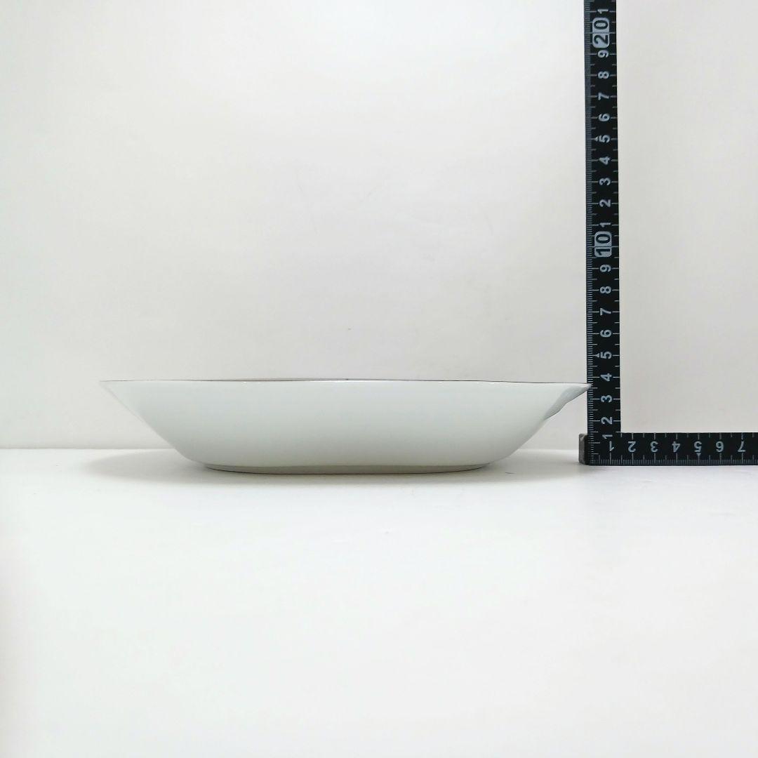 Y2061-1 エルメス ラリー24 オーバル プレート グレー 2枚セット