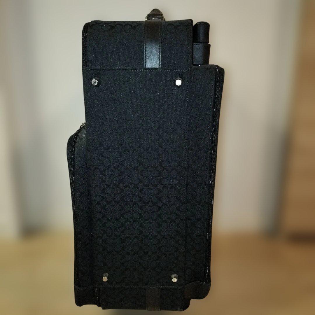 土日限定値下げ☆COACH ブラック キャリーケース