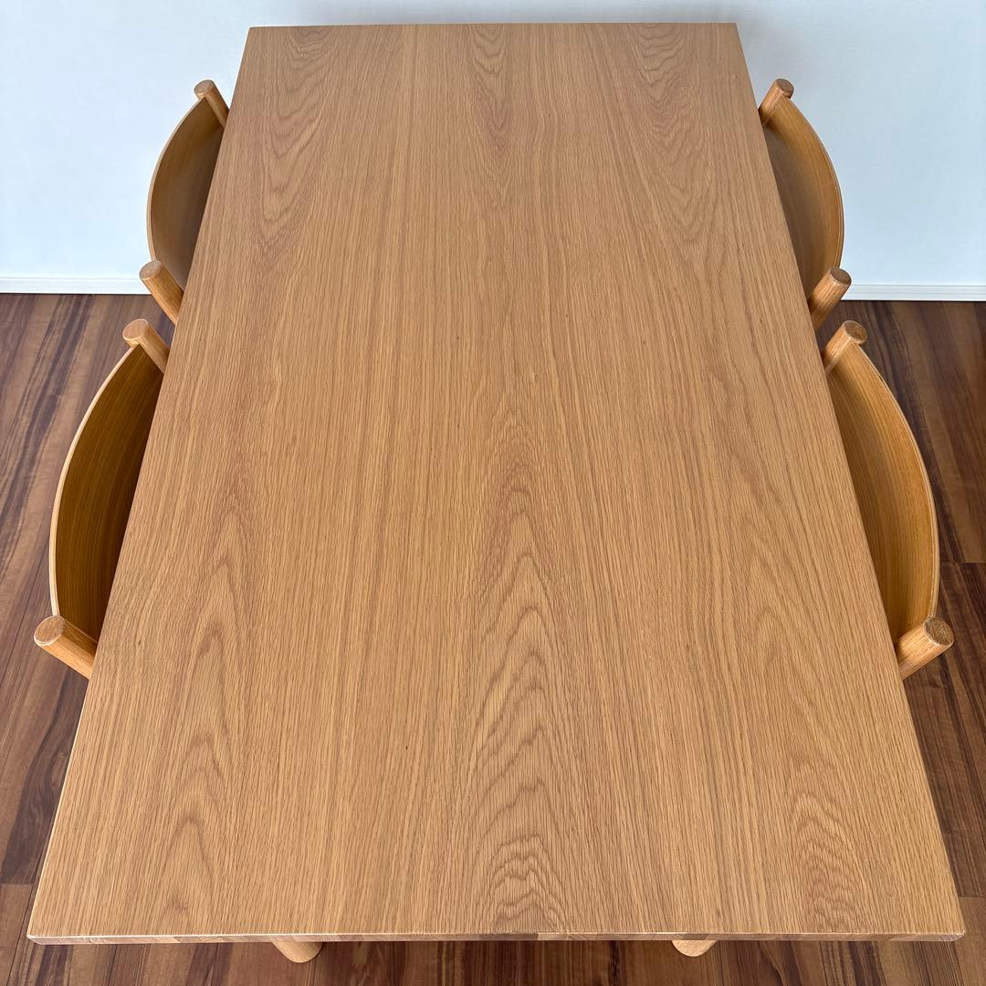 無印良品 オーク材 ダイニングテーブル