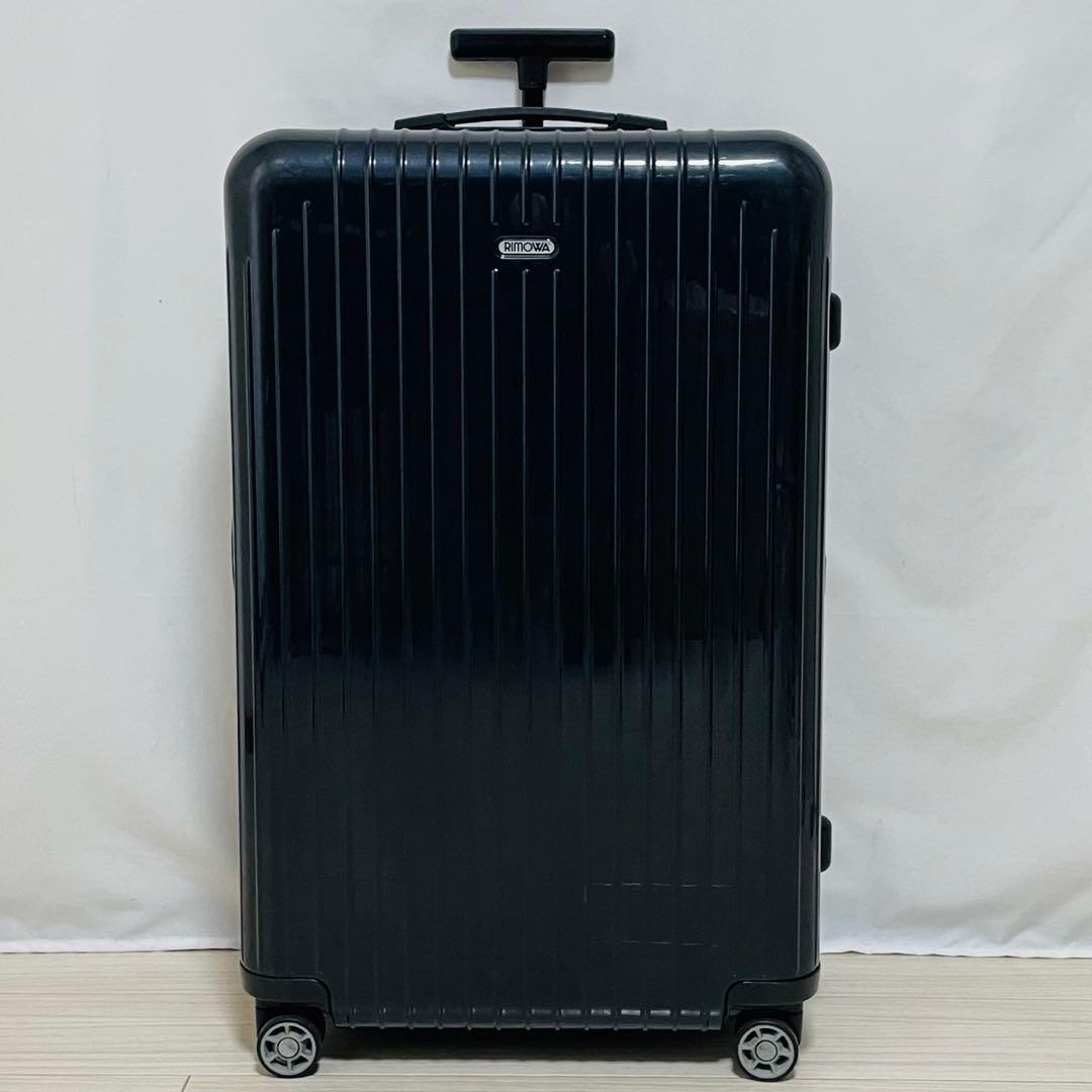 美品　リモワ　サルサエアー　82L 4輪　ネイビー　TSA