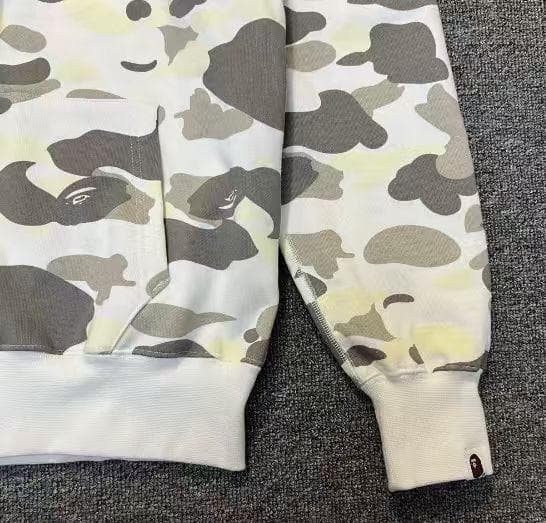 A Bathing Ape グローインザダーク迷彩 シャークフードパーカー