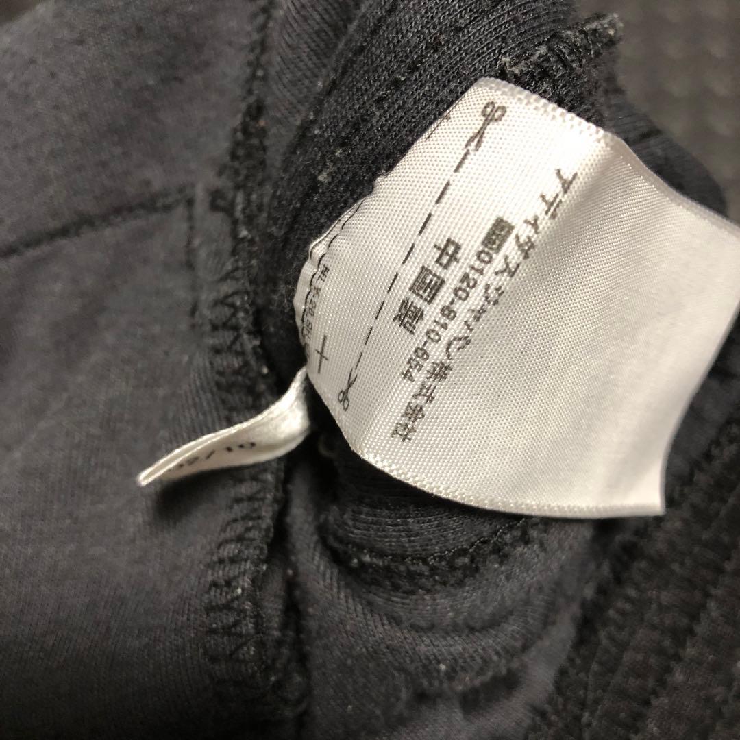 マスターマインド　 adidas スカルプリント ブラックジャージパンツ