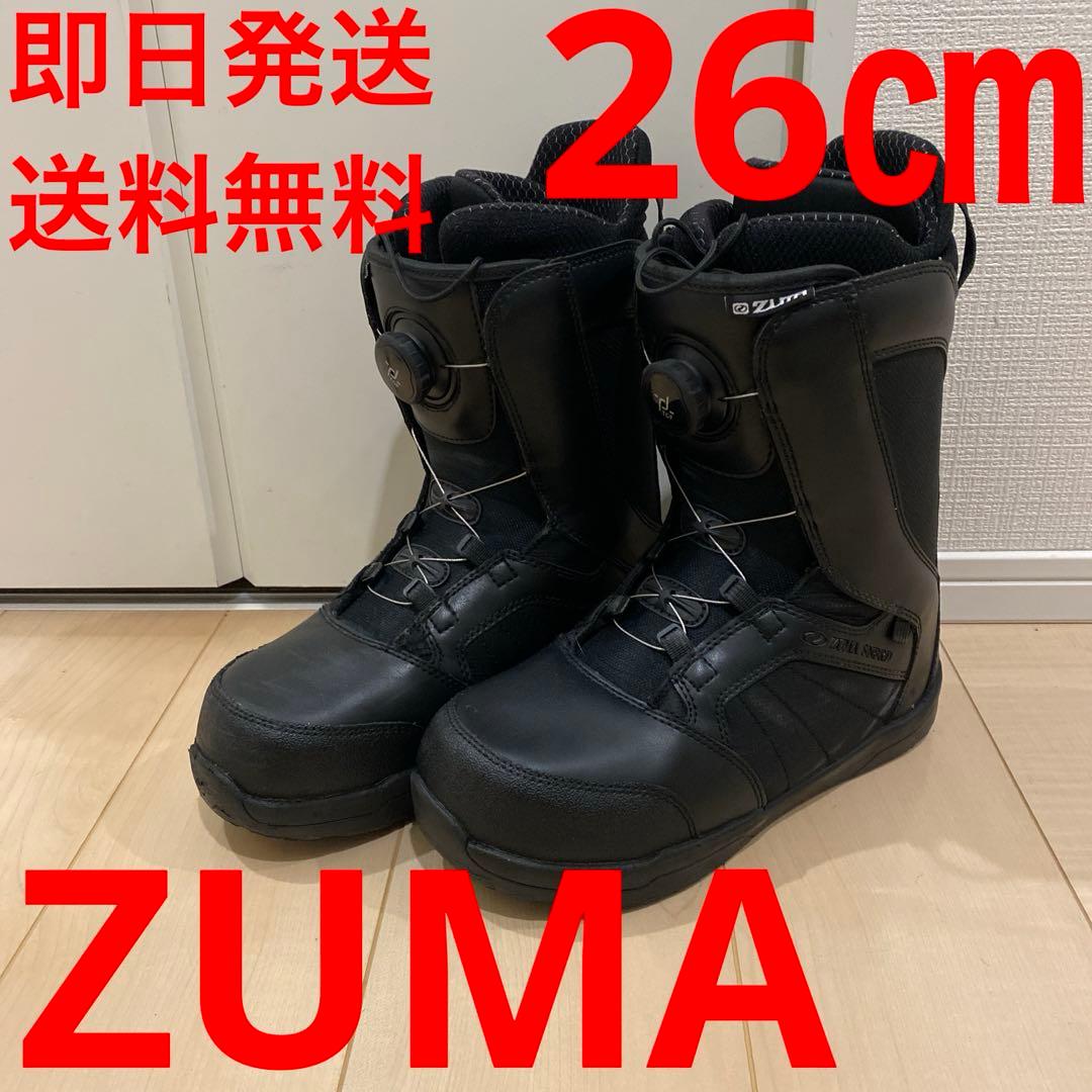 【即日発送_送料無料】メンズ　ZUMA ツマ スノーボードブーツ 26.0cm