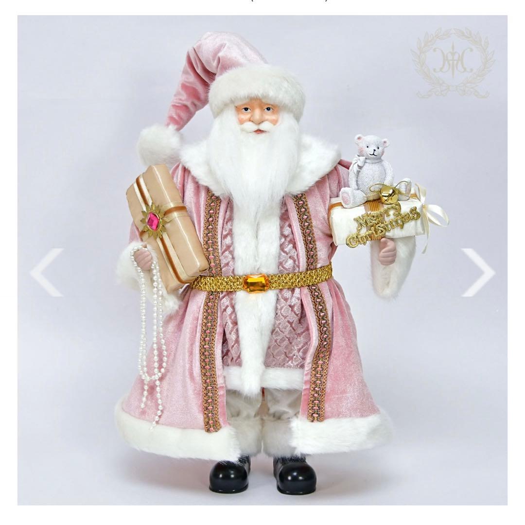 【新品】クリスマス サンタクロース ハルモニア 人形 45cm