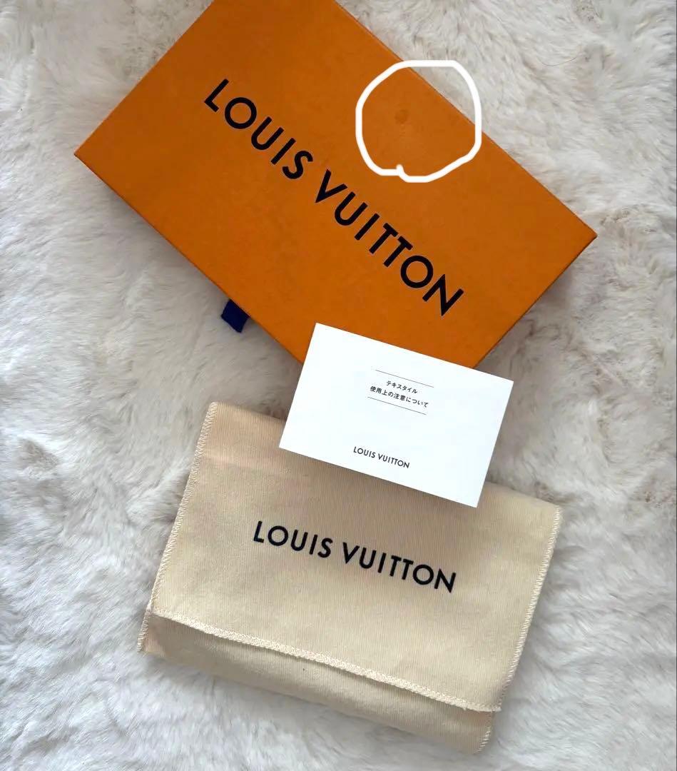 Louis Vuitton チェック柄スカーフ