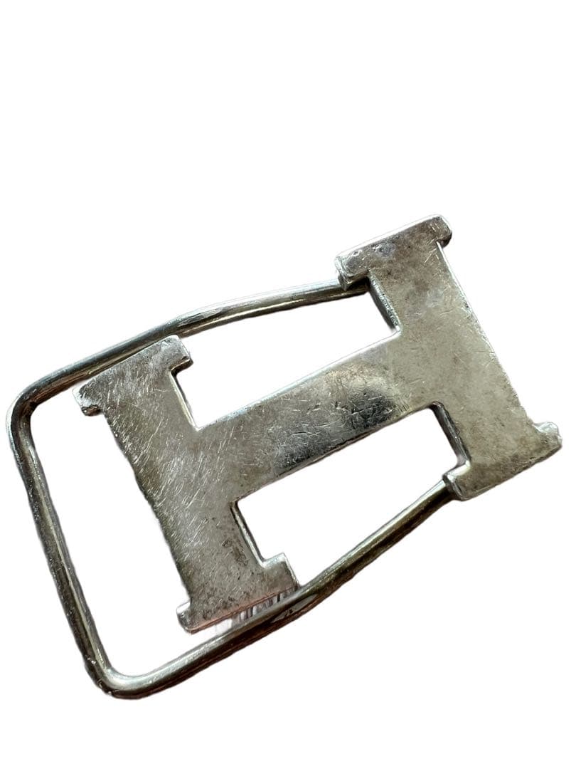 HERMESエルメス　コンスタンス　Hロゴ　マネークリップ　シルバー925