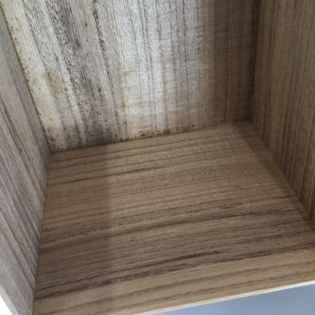 Ｒ８５８　茶箱　『指物師　大崎雄斉作』『焼桐』『利休茶箱』　紙箱　茶道具