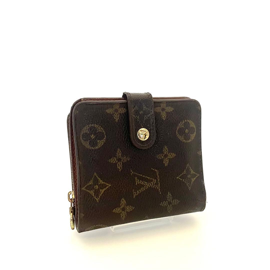 ✨超美品級✨ルイ ヴィトン コンパクトジップ モノグラム 折り財布