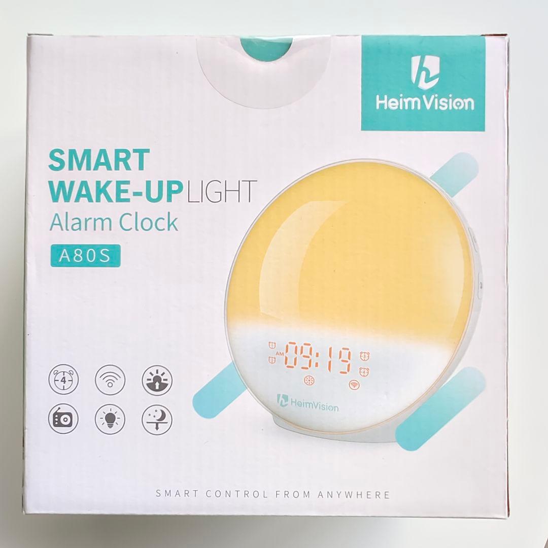 【新品未開封】目覚まし時計 FMラジオ Alexaと連携 日の出シミュレーション