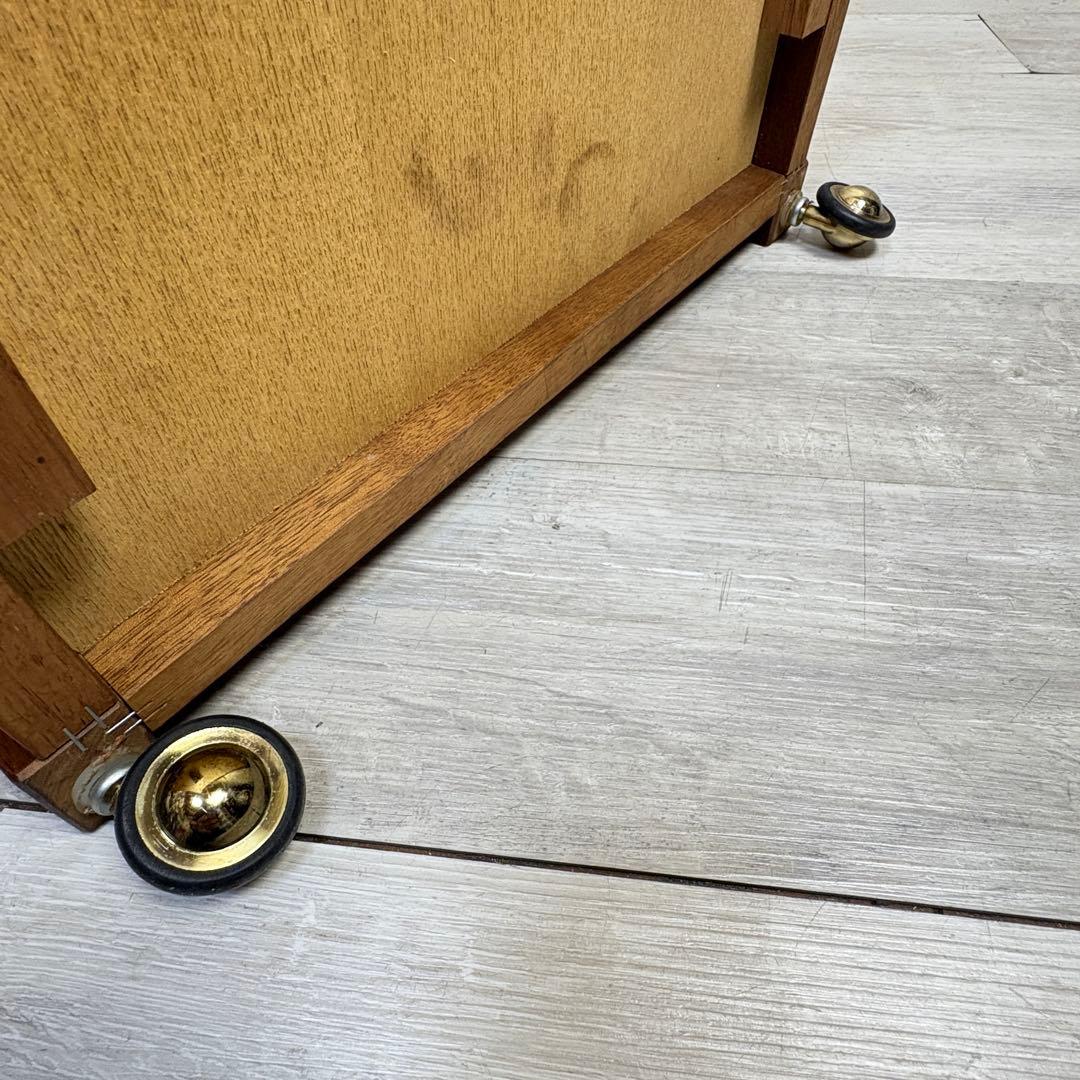 【地中海シリーズ】Maruni マルニ木工 ワゴン カート オーク キッチン