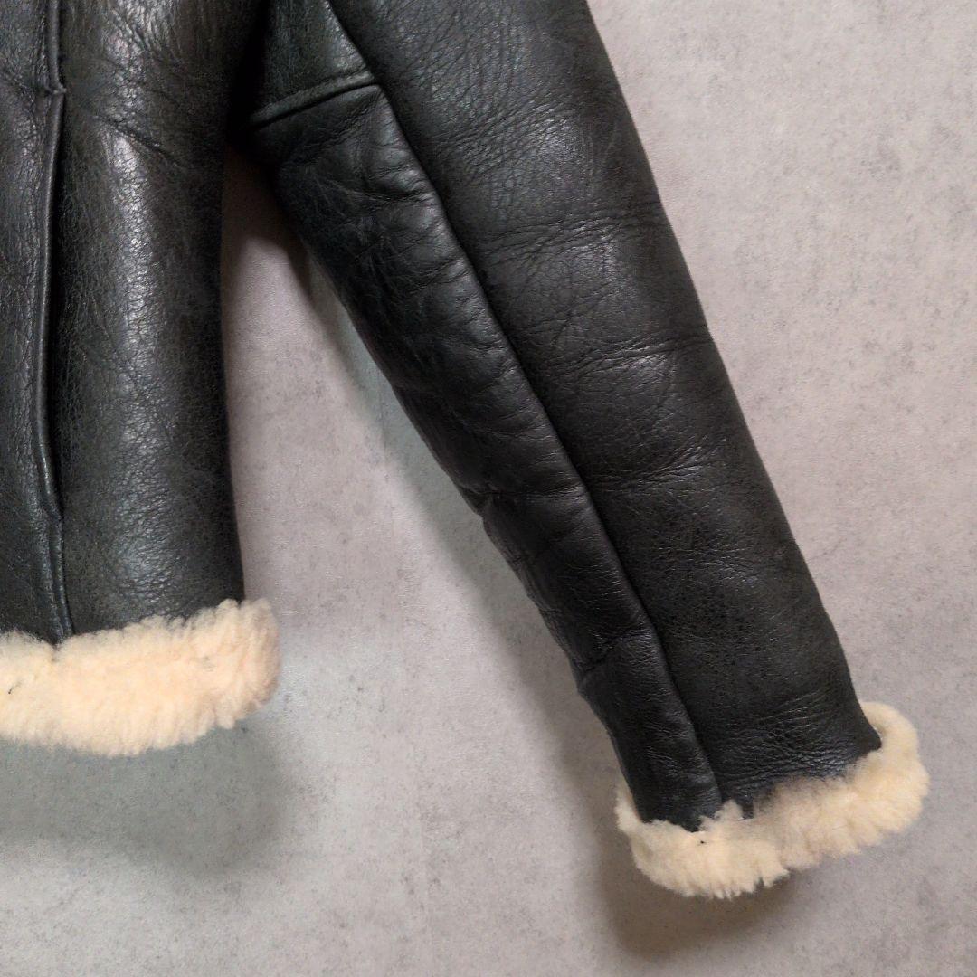 USA製 Schott 266SW ムートンジャケット 羊革 レディース M