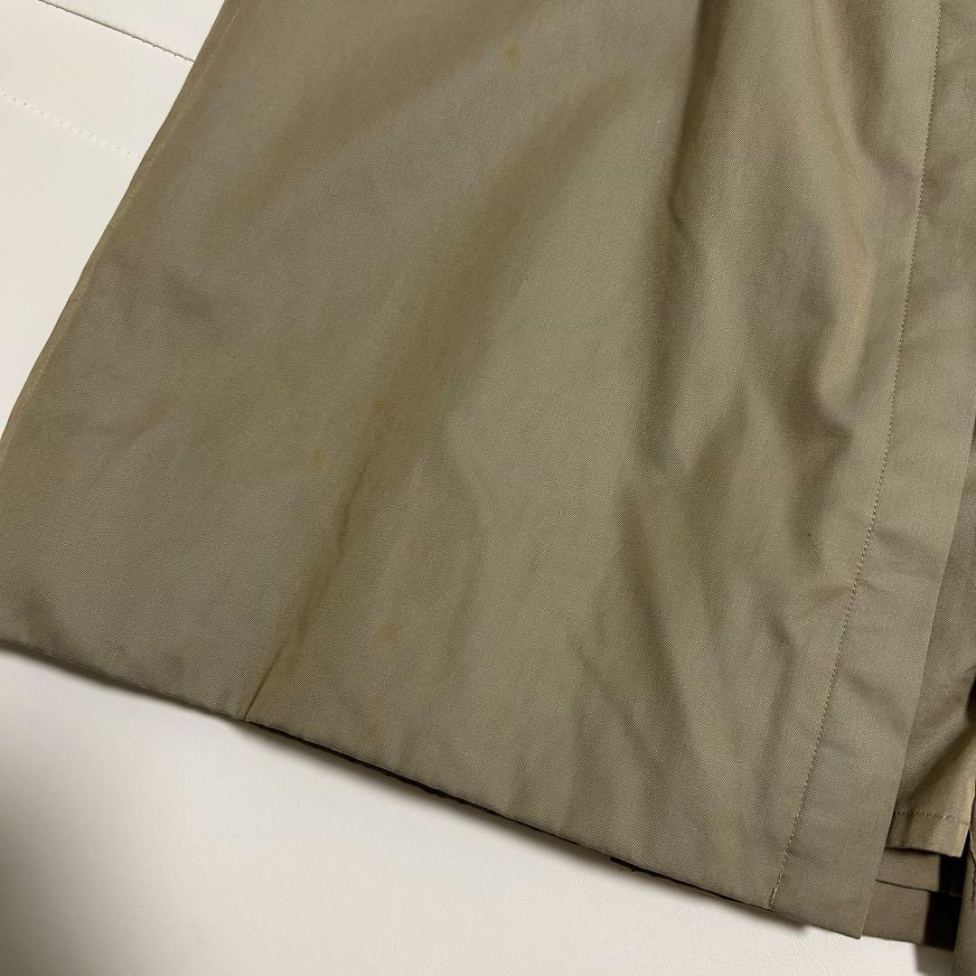 【希少/玉虫色】バーバリー プローサム トレンチコート 綿100% 白タグ