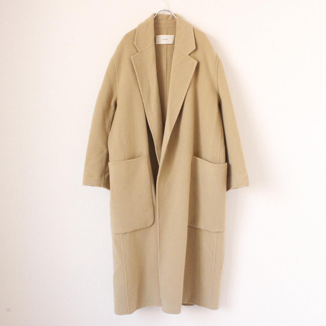 TODAYFUL ウールオーバーコート Sサイズ ベージュ リバーコート