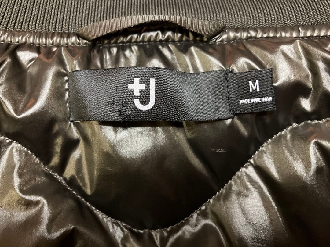 ユニクロ+J ハイブリッドダウンMA-1ブルゾン M 2021秋冬