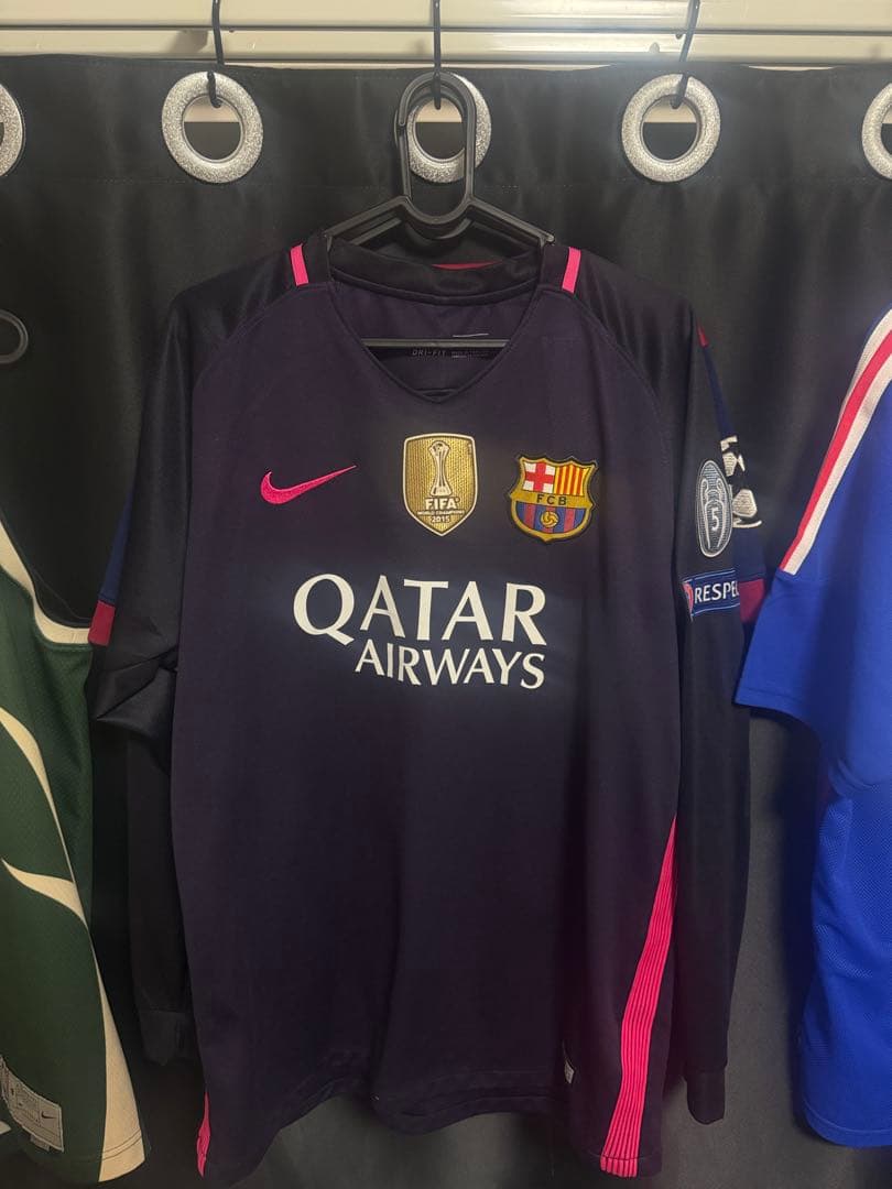 メッシ　16-17シーズン　ユニフォーム　長袖