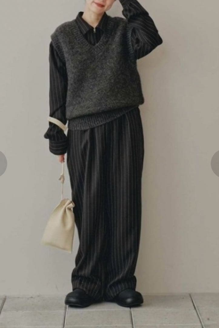 2024AW《TODAYFUL》Stripe Zip Combinaison