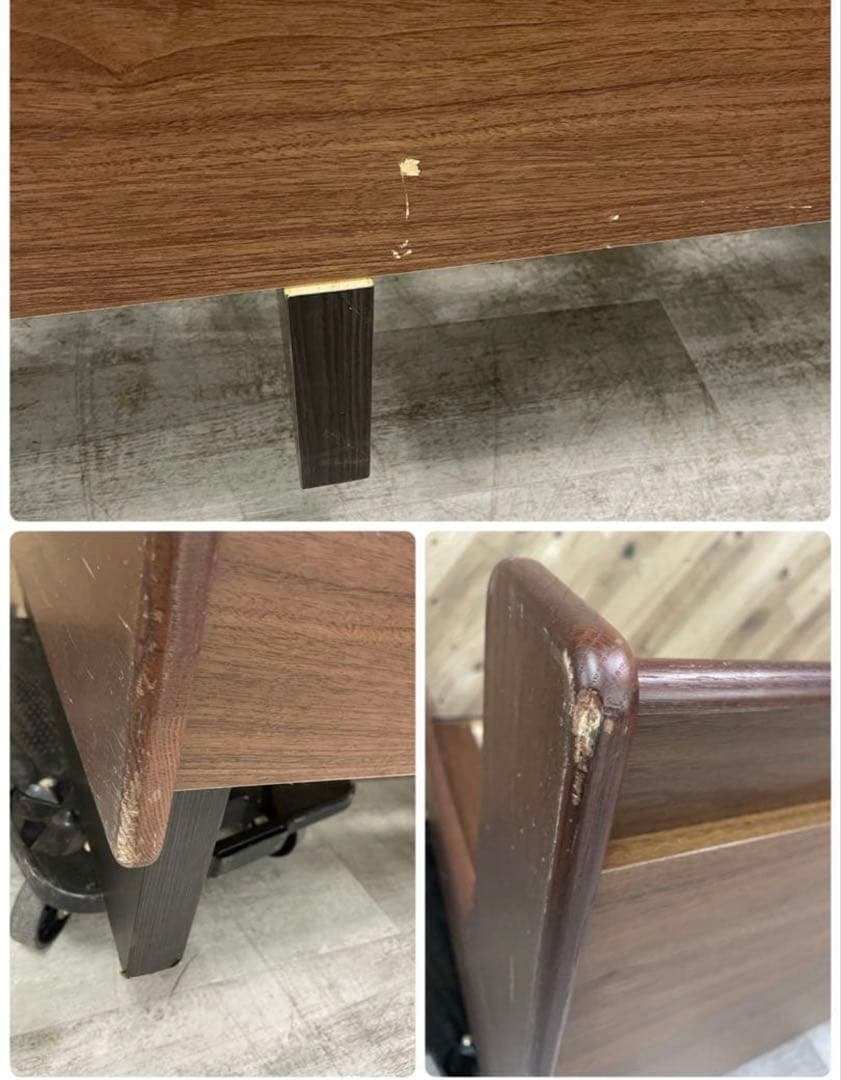 大川家具 モーブル ドロシーⅡ ソファベッド 200cm ブルー×ブラウン