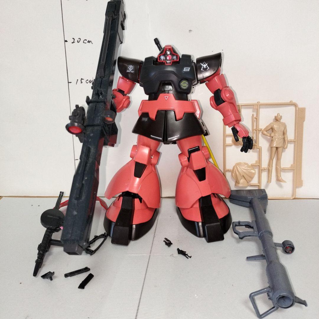 孫*空様 MG 1/100 シャア専用リック・ドム 塗装完成品 プレバン限定 ガ