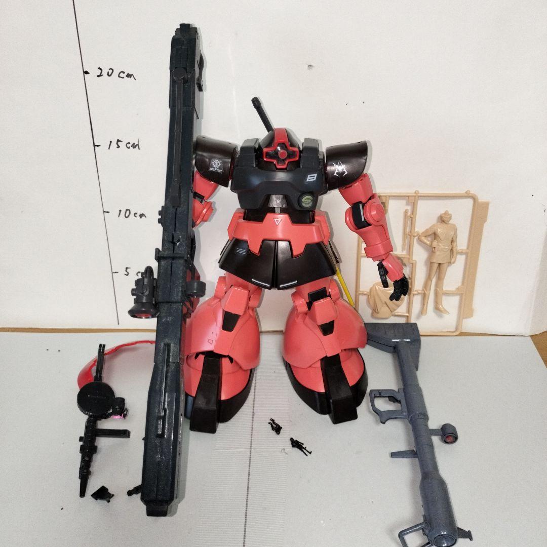 孫*空様 MG 1/100 シャア専用リック・ドム 塗装完成品 プレバン限定 ガ