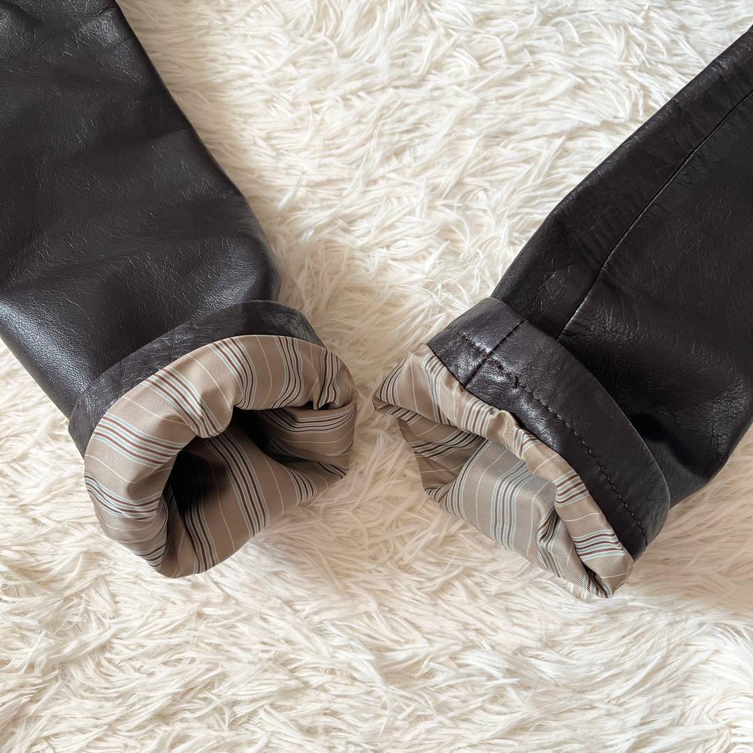 リミフゥ LIMI feuレザージャケット　牛革