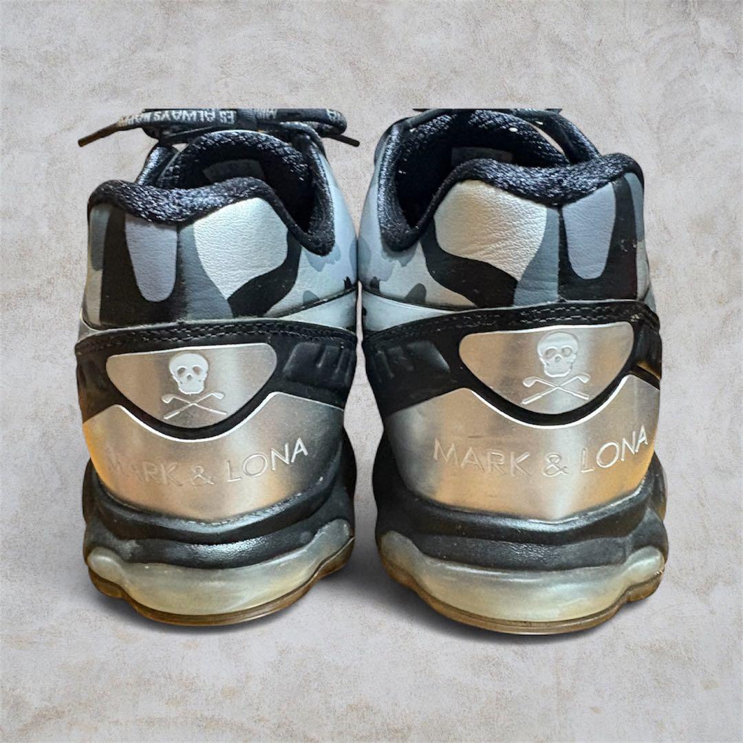 MARK & LONA カモフラージュ ゴルフシューズ　アシックスコラボ27cm