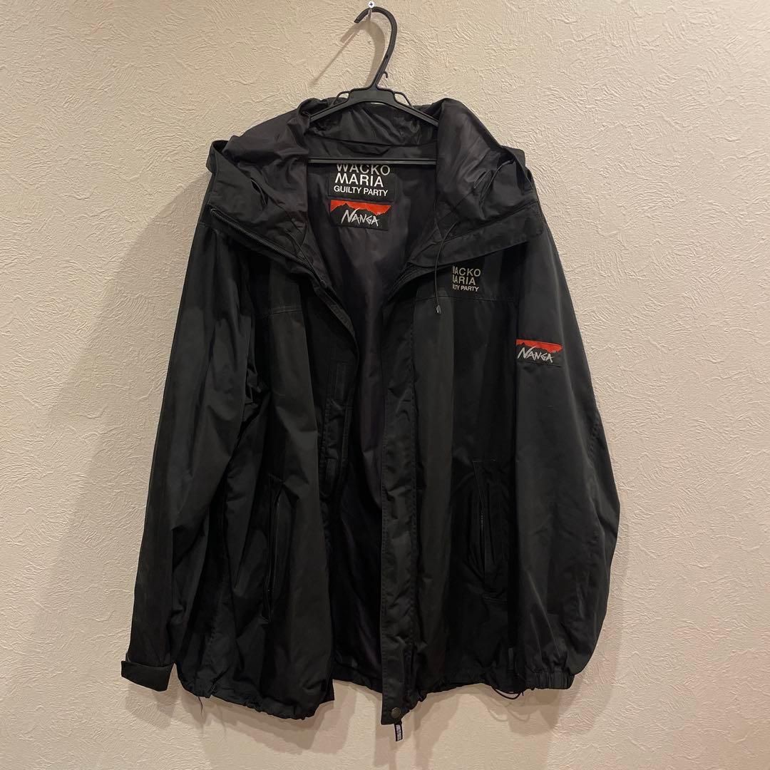 WACKO MARIA×NANGA マウンテンパーカー ブラック