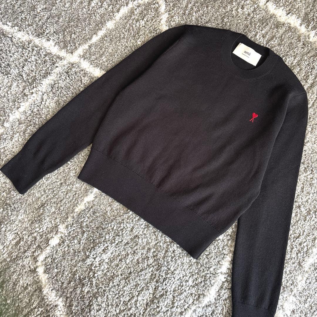 アミパリス AMI Paris ニットSブラック