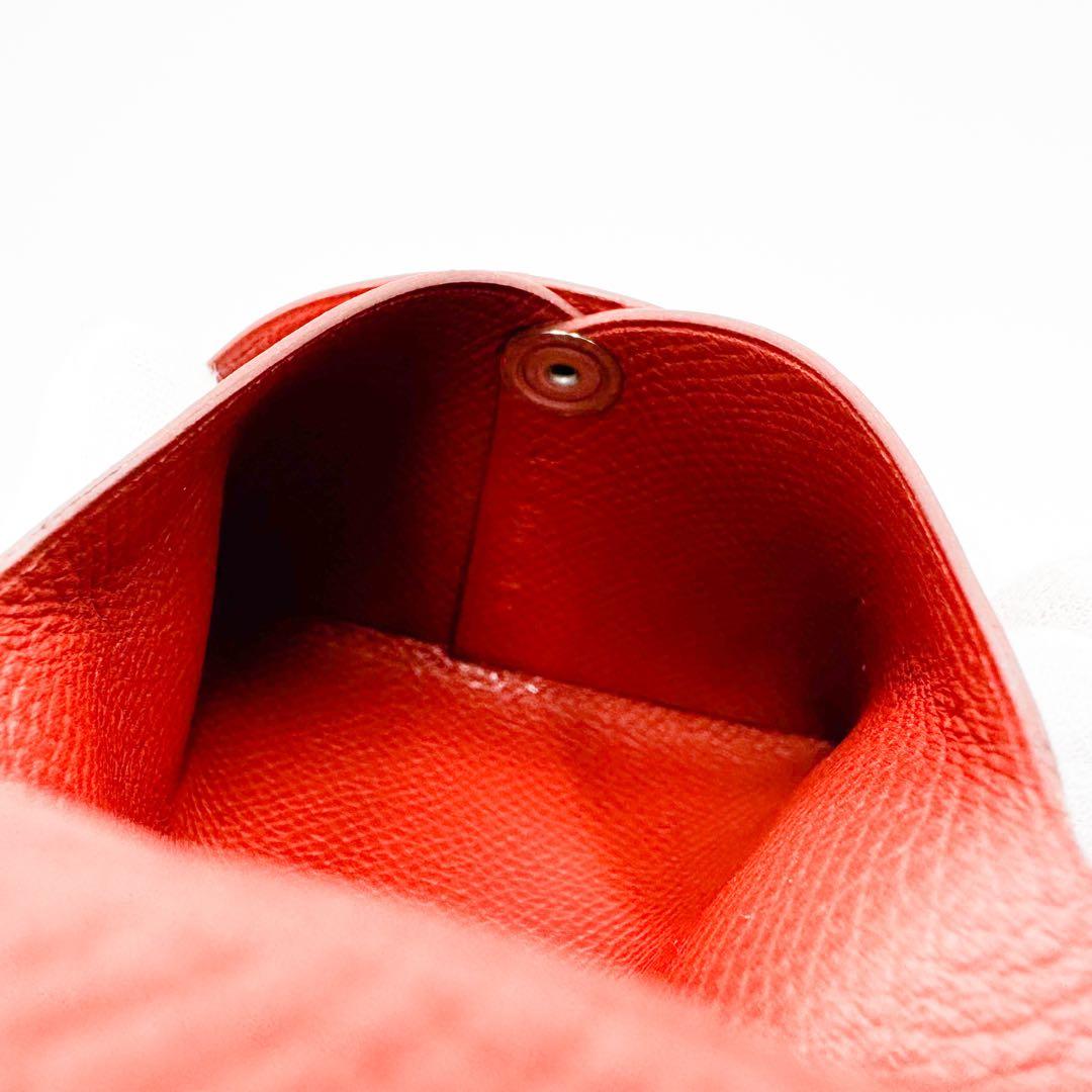 美品 エルメス HERMES バスティア ケース メンズ レディース 茶色