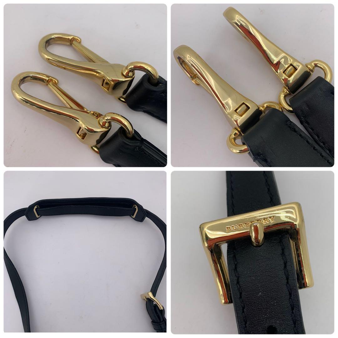 希少！Burberry ノバチェックマザーズバッグ キルティングレザー2Way