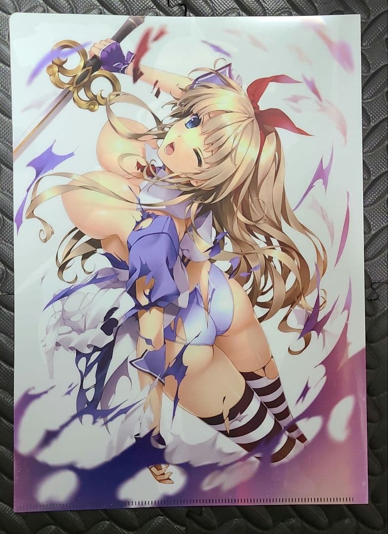 クイーンズブレイド　特典クリアファイル等9種　まとめ売り