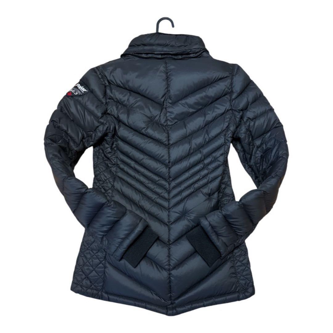 Pajar パジャール ダウンジャケット 黒 フード ファー付 クリーニング済