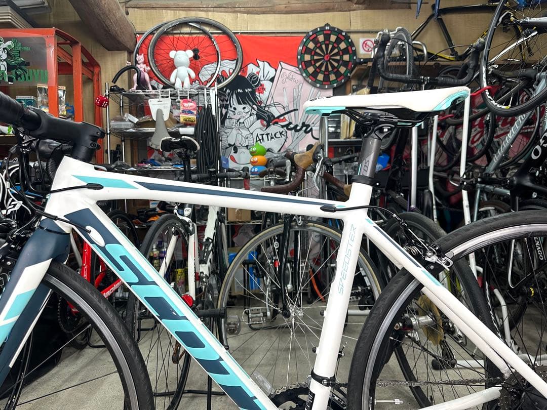 SCOTT SPEEDSTER11基本分解発送送料無料！完成車配送ご相談ください