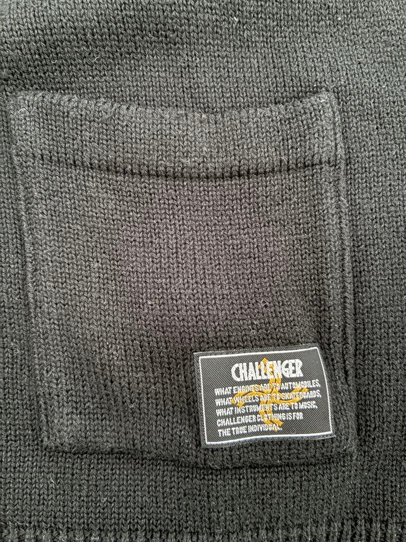 CHALLENGER コウモリ　ニット　カーディガン　長瀬着用
