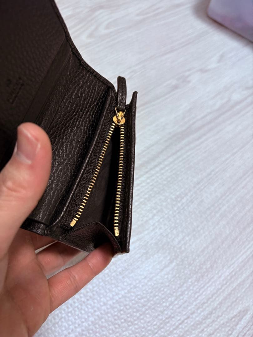 GUCCI 二つ折り財布 GGマーモント ブラック