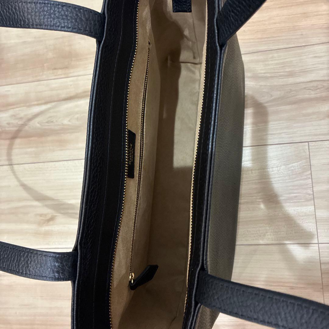 HushTug ブラック トートバッグ