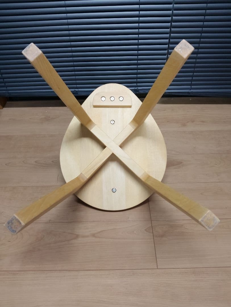 ​高級家具 Tishler ティシュラー 無垢材 たまごチェア 4脚 定価24万