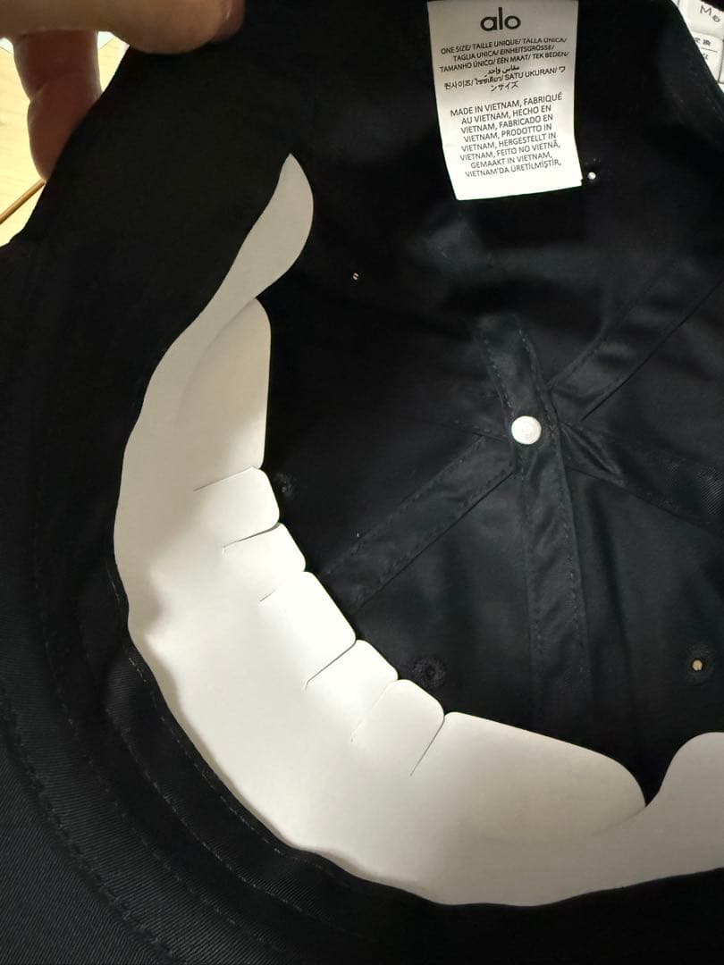 【正規品】alo Yoga キャップ ブラック