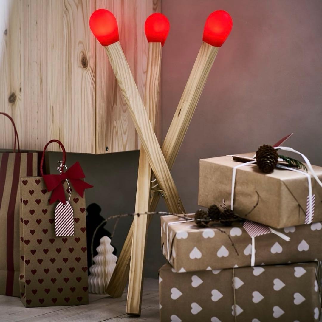 完売品★IKEA イケア　ストローラ　マッチ棒型　フロアスタンド