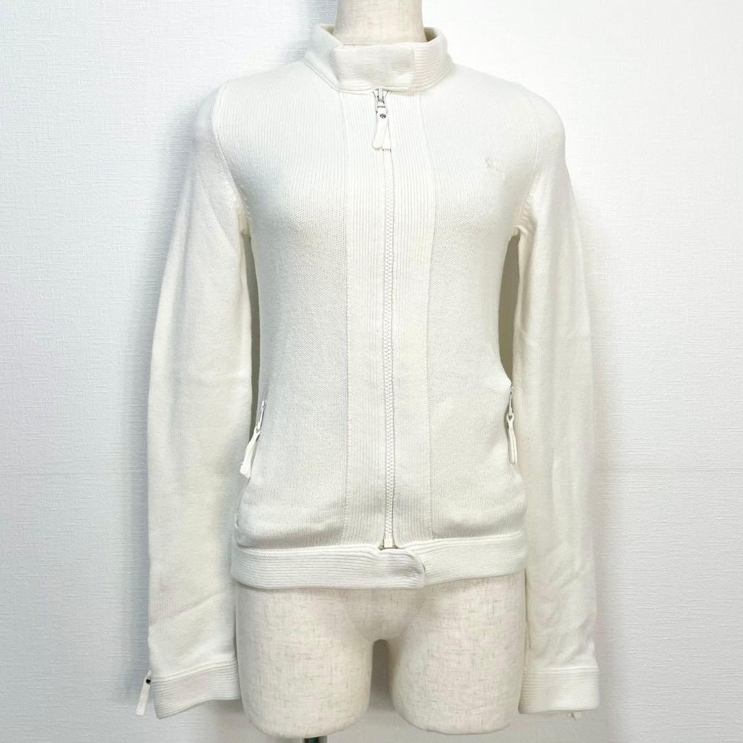 y2k❤️ BURBERRY BLUE LABEL ロゴ ニット ジャケット