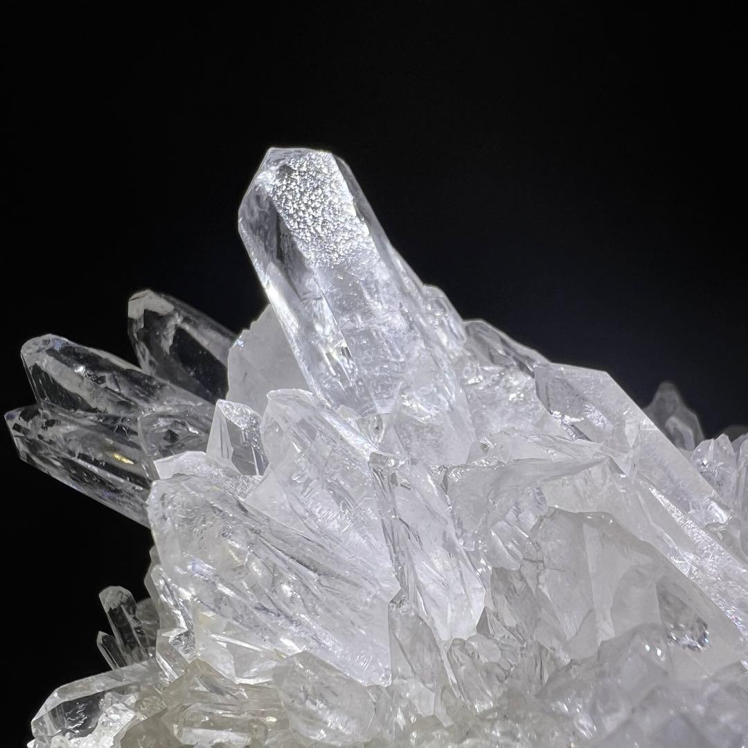 ✳️☆極煌の逸品☆✨高透明度 レインボー 水晶クラスター 天然石 原石 置物