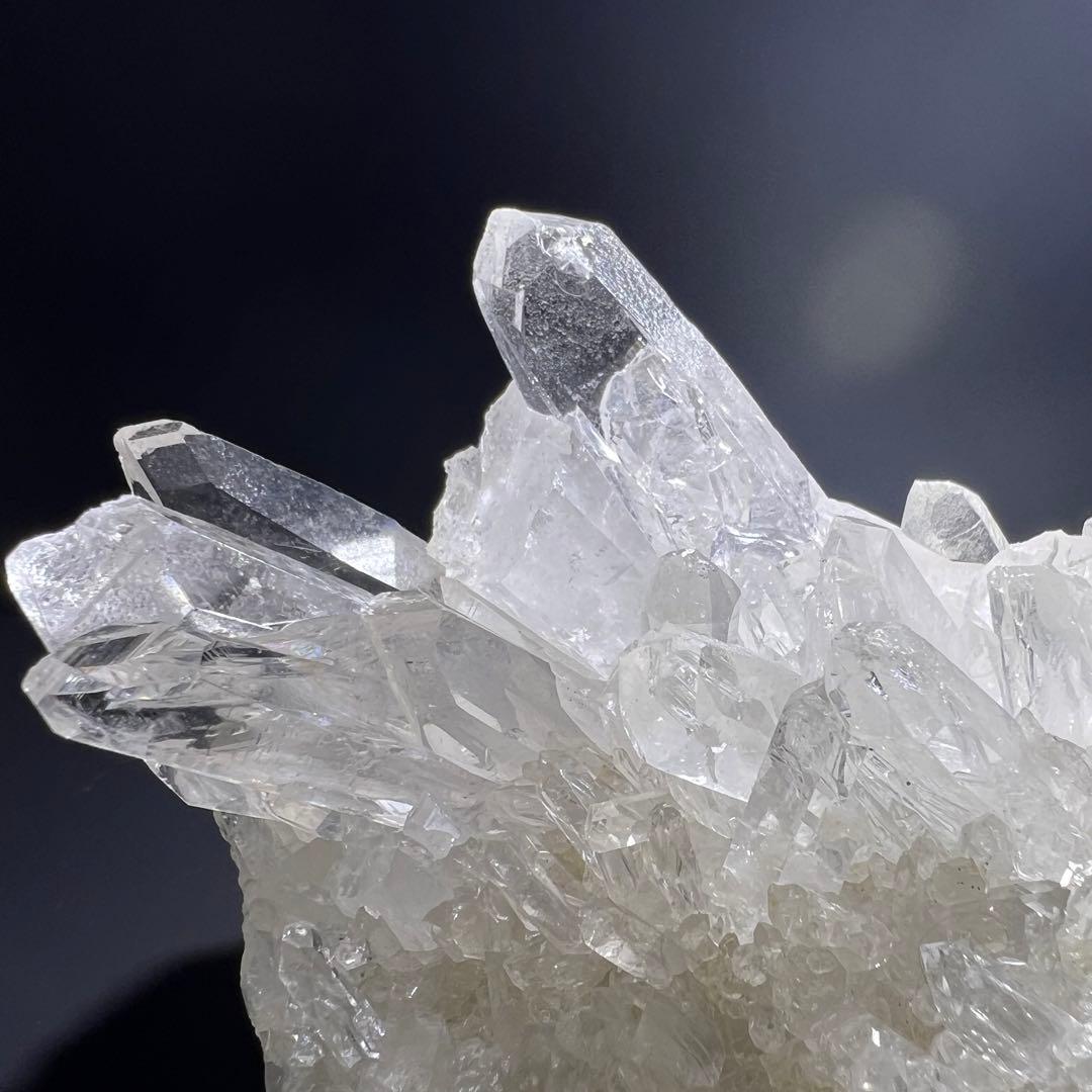 ✳️☆極煌の逸品☆✨高透明度 レインボー 水晶クラスター 天然石 原石 置物